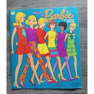 WORLD OF BARBIE STICKER BOOK 1974‎